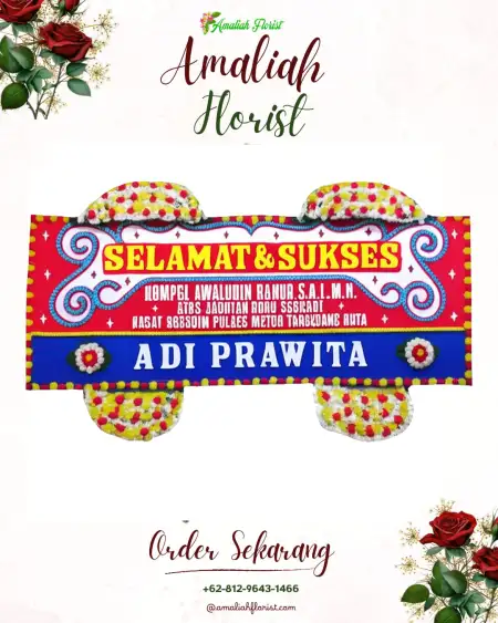 Papan Bunga Ucapan Selamat Sompak
